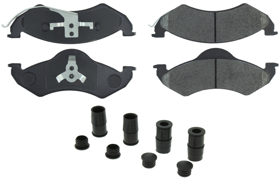 CENTRIC BRAKE PARTS 106.07460 Posi-Quiet Extended Wear Brake Pads with Shims a