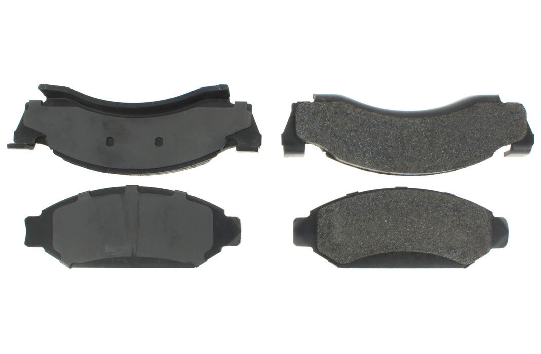 CENTRIC BRAKE PARTS 300.03750 Premium Semi-Metallic Br ake Pads with Shims and