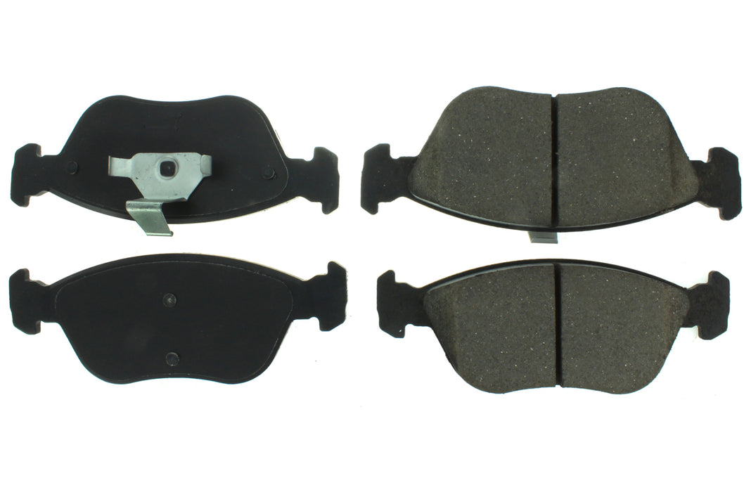 CENTRIC BRAKE PARTS 300.06180 Premium Semi-Metallic Br ake Pads with Shims and