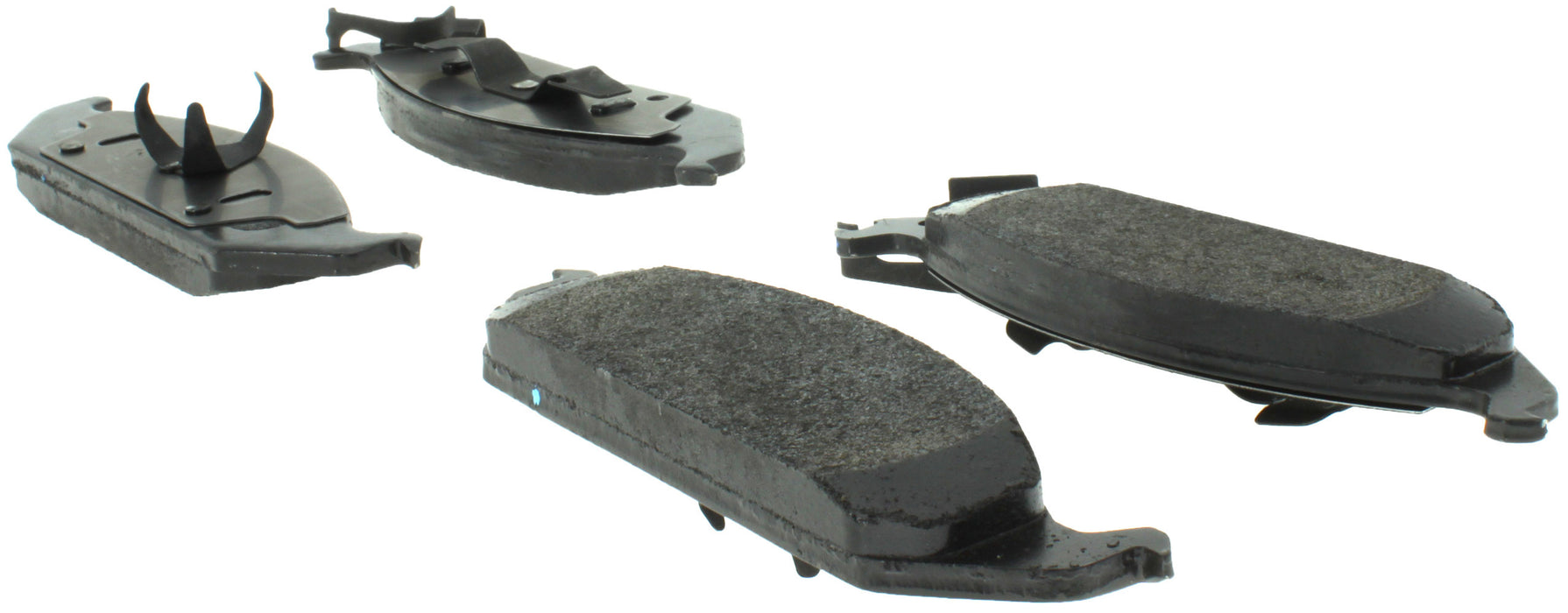 CENTRIC BRAKE PARTS 300.06500 Premium Semi-Metallic Br ake Pads with Shims and
