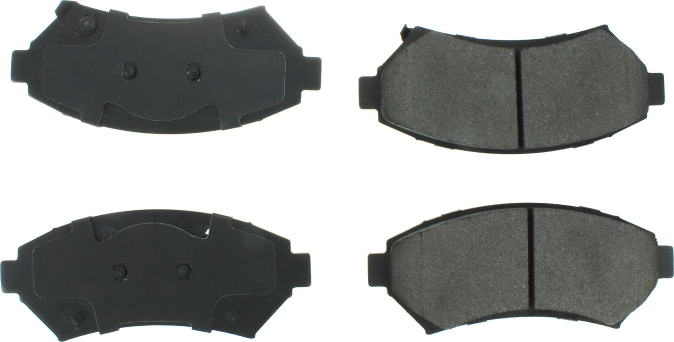CENTRIC BRAKE PARTS 300.06990 Premium Semi-Metallic Br ake Pads with Shims and