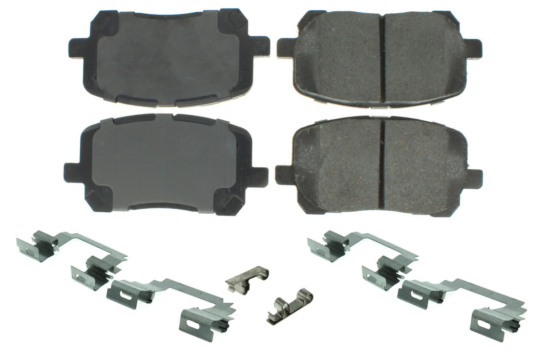 CENTRIC BRAKE PARTS 300.09230 Premium Semi-Metallic Br ake Pads with Shims and