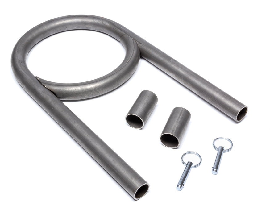 CHASSIS ENGINEERING 4042 360 Driveshaft Loop 6in CM Stl. w/Sleeves & Pins