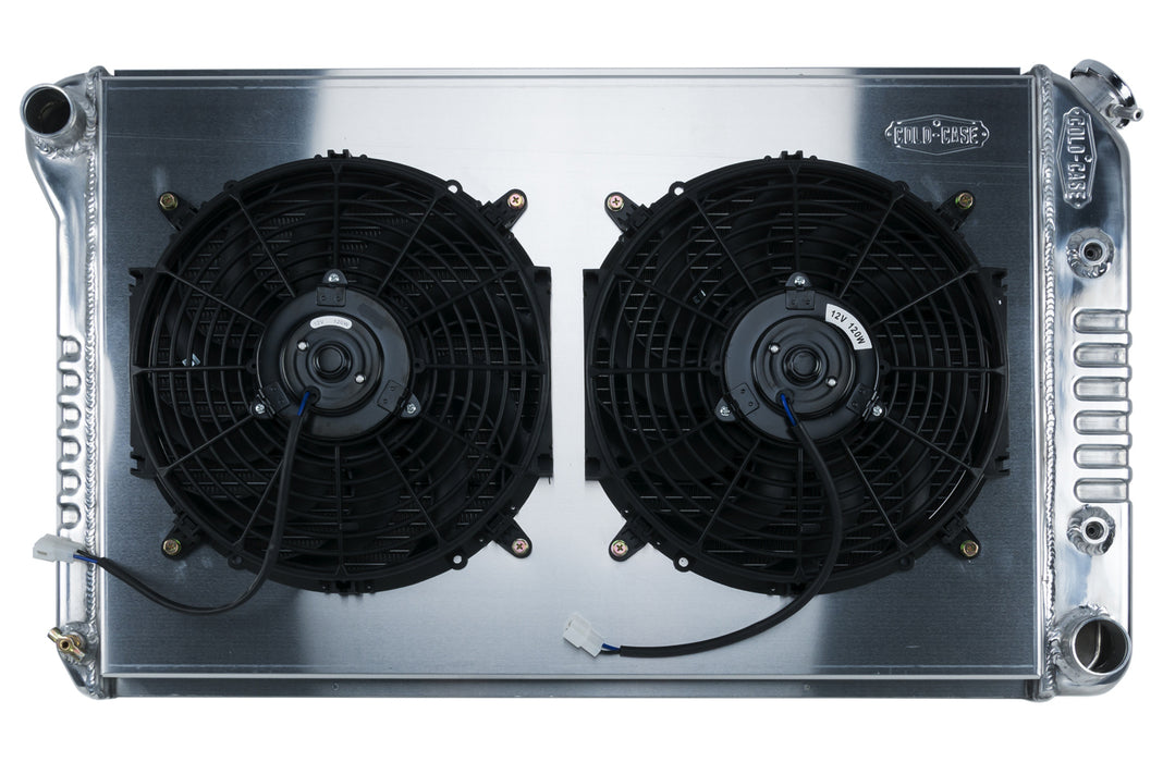 COLD CASE RADIATORS CHC545AK 70-81 Camaro Radiator & 12in Fan Kit AT