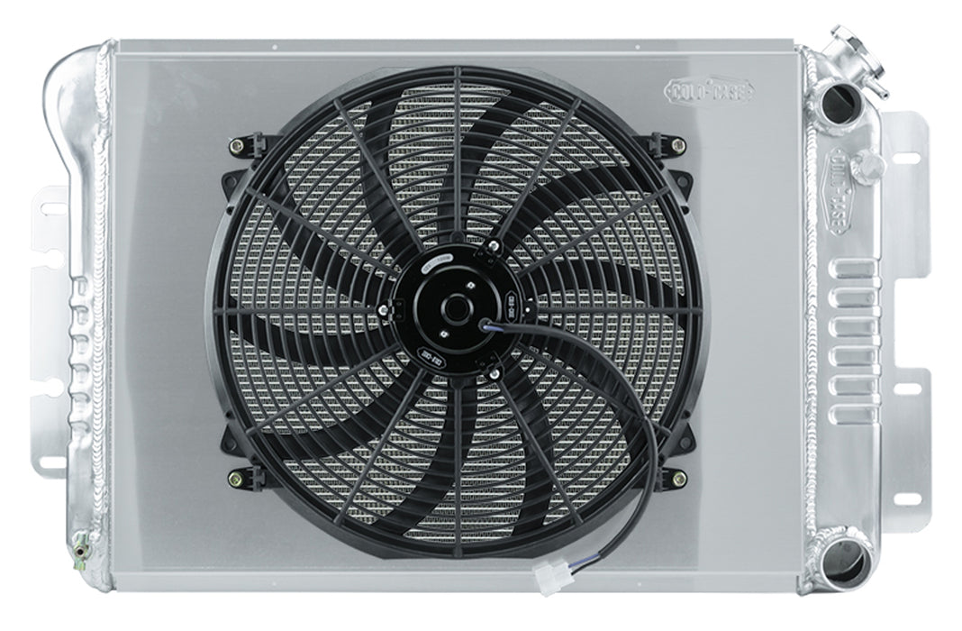COLD CASE RADIATORS CHC547AK 67-69 Camaro/Firebird LS Swap Radiator &16in Fan
