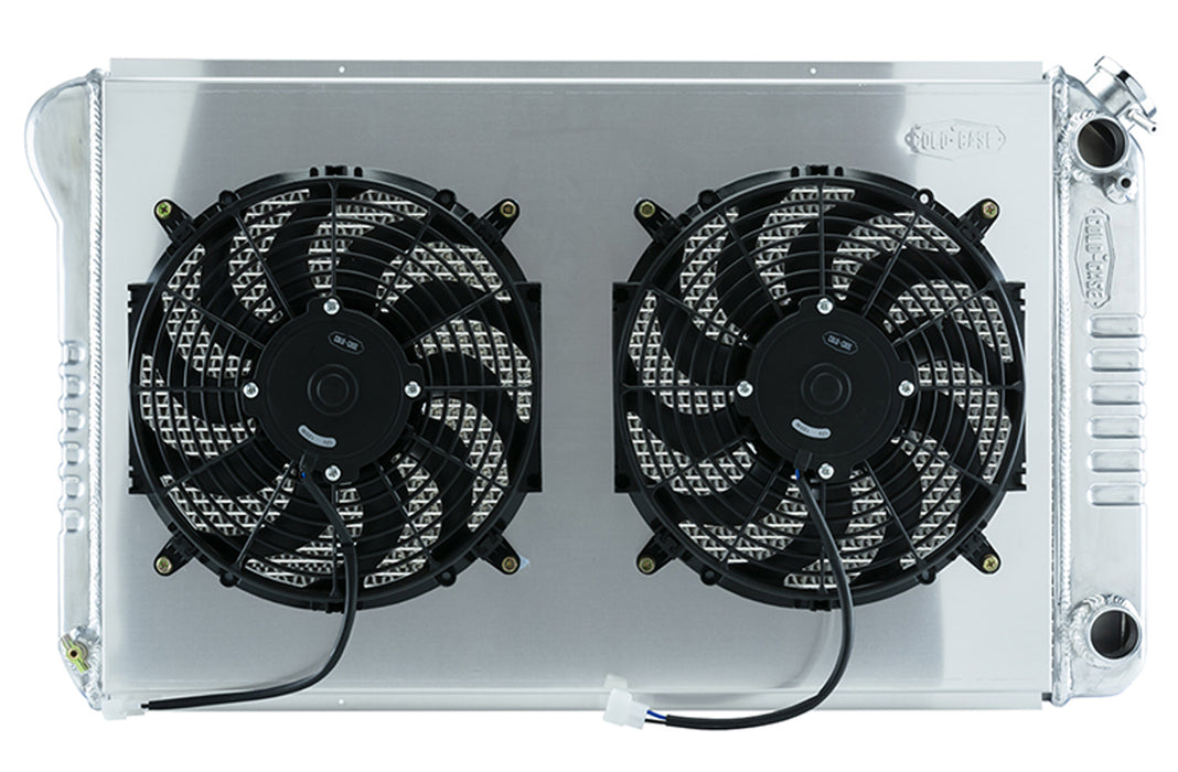COLD CASE RADIATORS CHC557AK 70-81 Camaro/Firebird LS Swap Radiator & 12in Fan