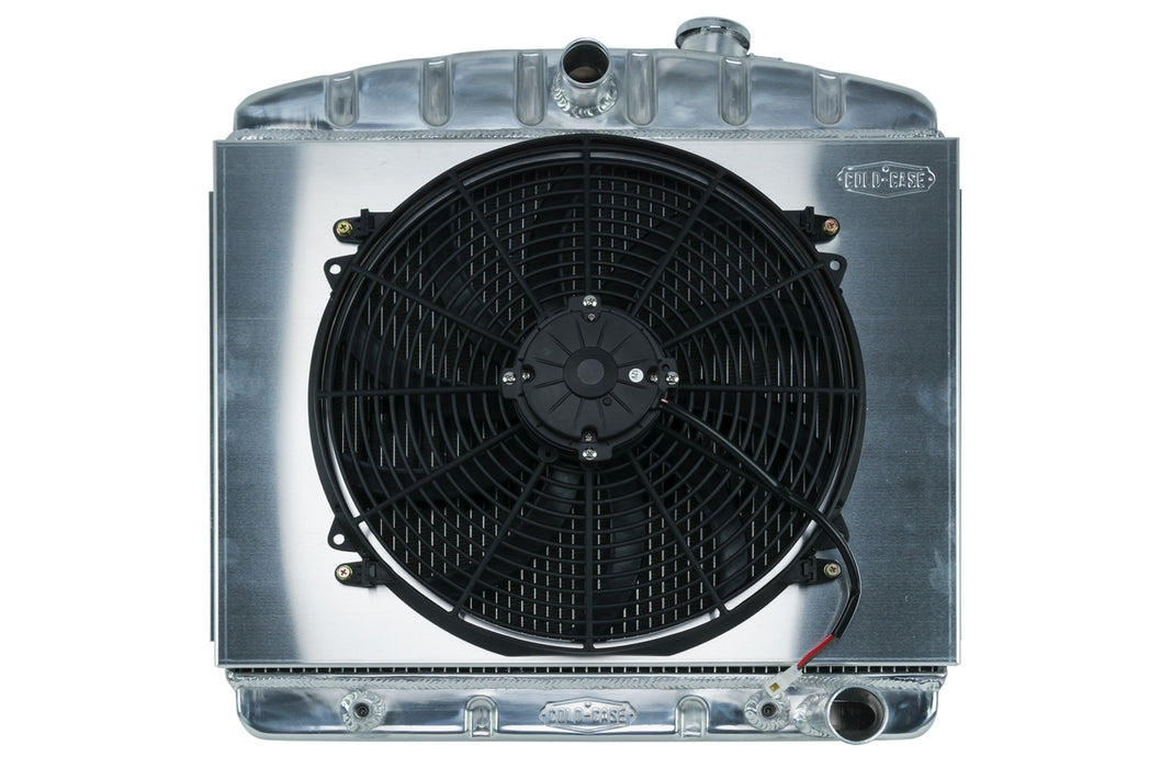 COLD CASE RADIATORS CHT562AK 55-57 Tri-5 Chevy Radiat or & 16in Fan Kit
