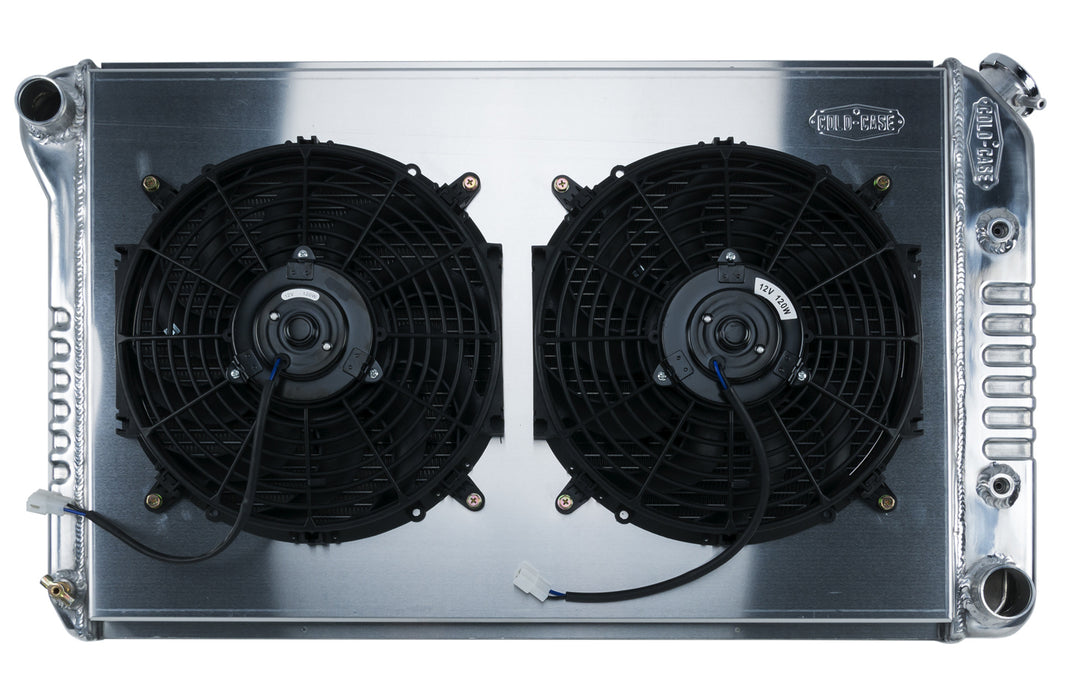 COLD CASE RADIATORS GMG544AK 78-88 GM G-Body Radiator & 12in Dual Fan Kit AT