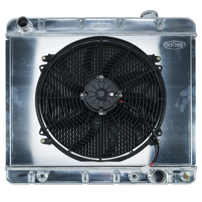 COLD CASE RADIATORS GMT555AK 63-66 Chevy/GMC Pickup Radiator & 16in Fan