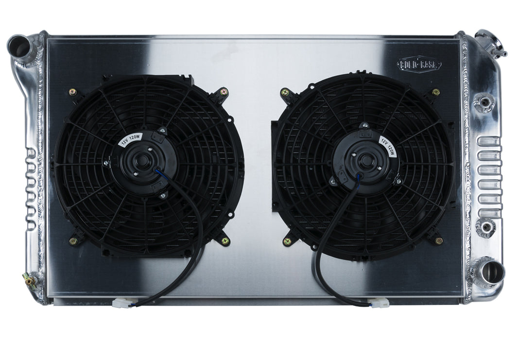 COLD CASE RADIATORS GPF18AK 70-81 Firebird AT 12in Dual Fans