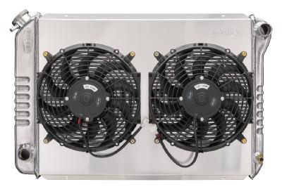 COLD CASE RADIATORS LMM570-5K 79-93 Mustang Coyote Swap Radiator w/Fan