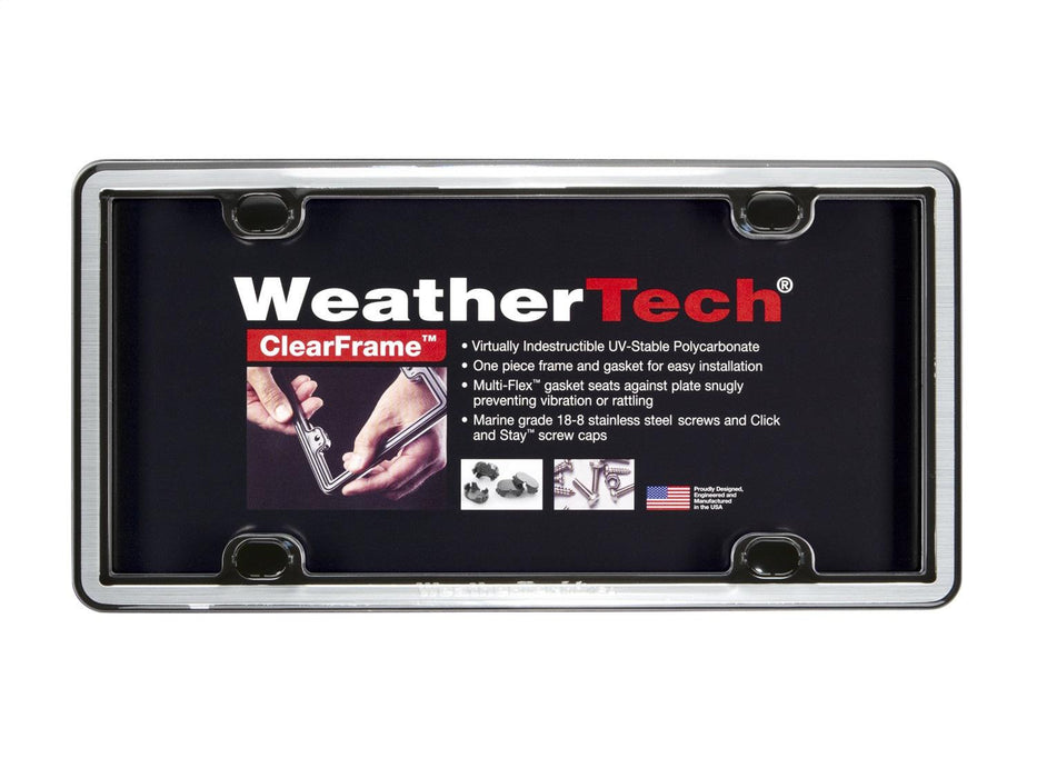 Weathertech 63027 Accessory, Brushed Stainless - Truck Part Superstore