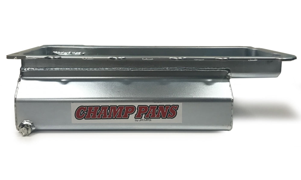 CHAMP PANS LS1060 LS1 10qt Oil Pan w/16in Long Wet Sump