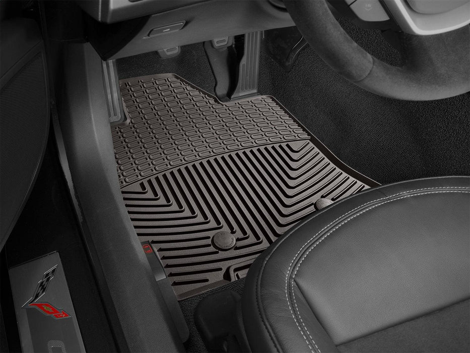 Weathertech W368CO - All Weather Floor Mats Cocoa Front - Truck Part Superstore