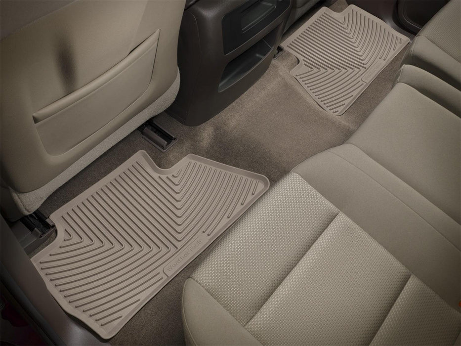 Weathertech W518TN - All Weather Floor Mats Tan Rear - Truck Part Superstore