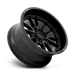Fuel 1PC D76020901750 D760 20X9 8X170 G-BLK 01MM - Truck Part Superstore