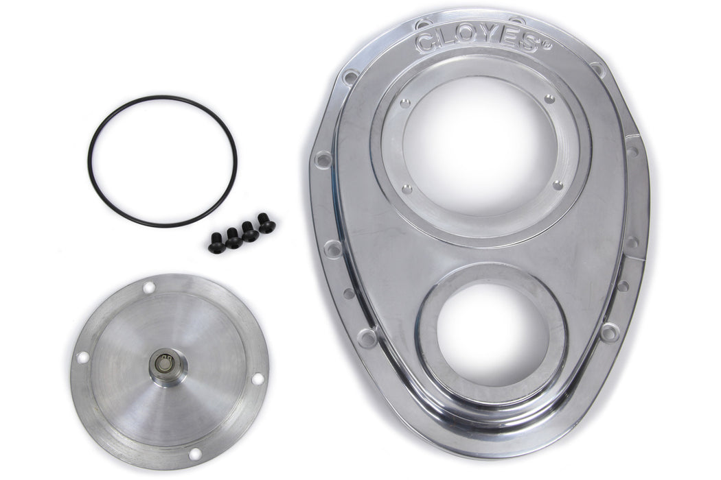 CLOYES 9-221 Aluminum Timing Cover - SBC 2pc.