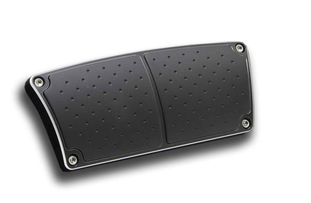 CLAYTON MACHINE WORKS BPA-206-B Billet Brake Pedal Cover Black