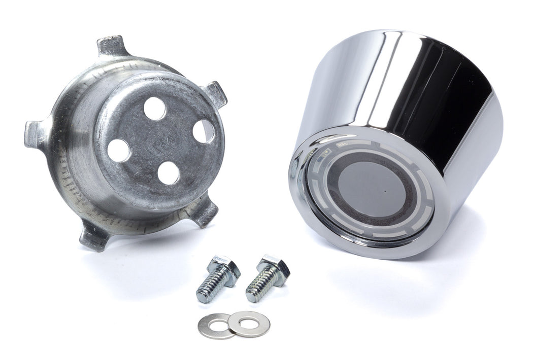 COKER TIRE MRMCCR Magnum 500 Bullseye Hub Cap Chrome