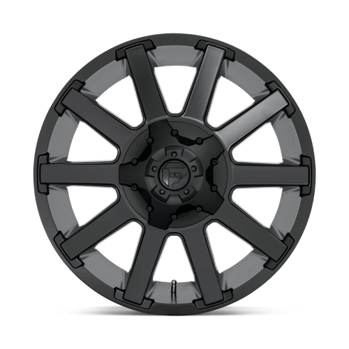 Fuel 1PC D43720908257 D437 20X9 8X6.5 S-BLK 20MM - Truck Part Superstore