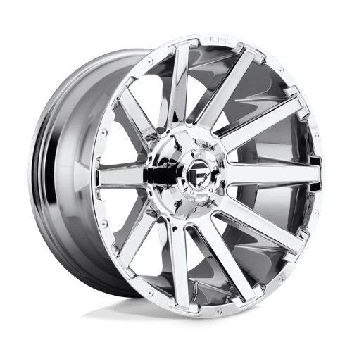 Fuel 1PC D61422001747 D614 22X10 8X170 CHR-PLATED -18MM - Truck Part Superstore