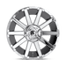 Fuel 1PC D61422201747 D614 22X12 8X170 CHR-PLATED -44MM - Truck Part Superstore