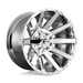 Fuel 1PC D61422201747 D614 22X12 8X170 CHR-PLATED -44MM - Truck Part Superstore