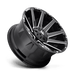 Fuel 1PC D61520901857 D615 20X9 8X180 GL-BLK-MIL 20MM - Truck Part Superstore