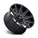 Fuel 1PC D61526209847 D615 26X12 6X135/5.5 GL-BLK-MIL -44MM - Truck Part Superstore