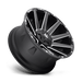 Fuel 1PC D61620907050 D616 20X9 5X5.5/150 MT-BLK-MIL 01MM - Truck Part Superstore