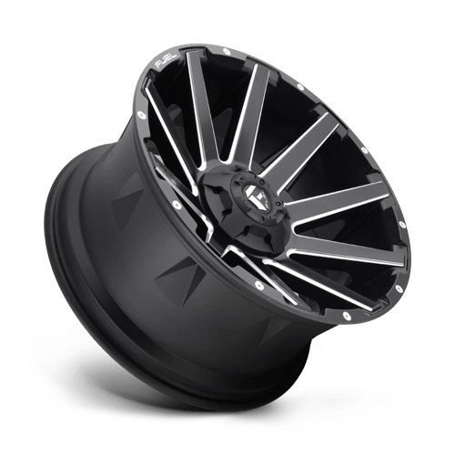 Fuel 1PC D61620901750 D616 20X9 8X170 MT-BLK-MIL 01MM - Truck Part Superstore