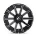 Fuel 1PC D61620907057 D616 20X9 5X5.5/150 MT-BLK-MIL 20MM - Truck Part Superstore