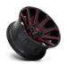 Fuel 1PC D64318909850 D643 18X9 6X135/5.5 GL-BLK-RTTC 01MM - Truck Part Superstore