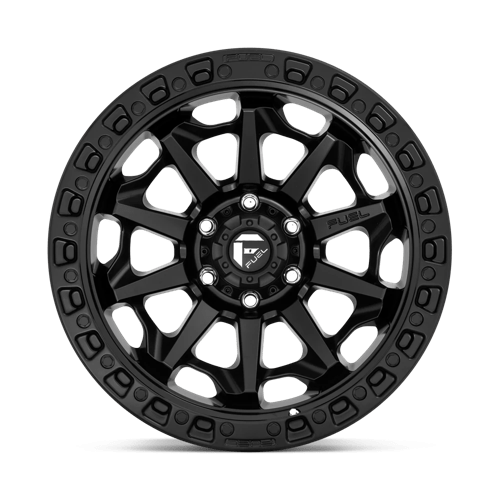 Fuel 1PC D69418901745 D694 18X9 8X170 MT-BLK -12MM - Truck Part Superstore