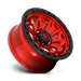 Fuel 1PC D69518908445 D695 18X9 6X5.5 GL-RED-BBR -12MM - Truck Part Superstore