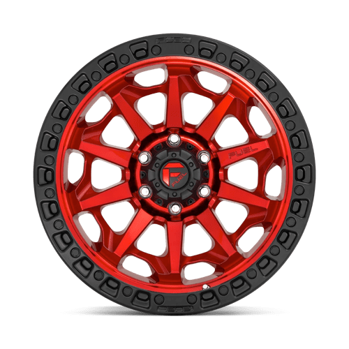 Fuel 1PC D69518908445 D695 18X9 6X5.5 GL-RED-BBR -12MM - Truck Part Superstore