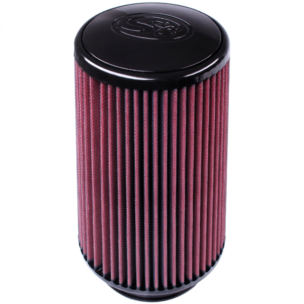 S&B CR-40035-BKJF Air Filter for Competitor Intakes AFE XX-40035 Oiled Cotton Cleanable Red S&B - Truck Part Superstore