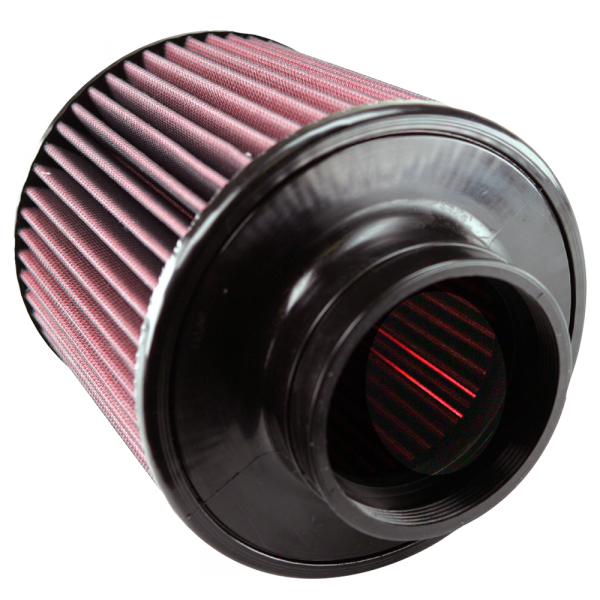 S&B CR-90008-BKJF Air Filter for Competitor Intakes AFE XX-90008 Oiled Cotton Cleanable Red S&B - Truck Part Superstore
