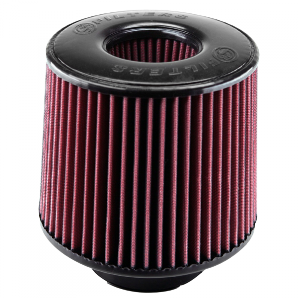 S&B CR-90008-BKJF Air Filter for Competitor Intakes AFE XX-90008 Oiled Cotton Cleanable Red S&B - Truck Part Superstore