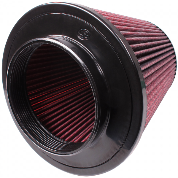 S&B CR-90015-BKJF Air Filter for Competitor Intakes AFE XX-90015 Oiled Cotton Cleanable Red S&B - Truck Part Superstore