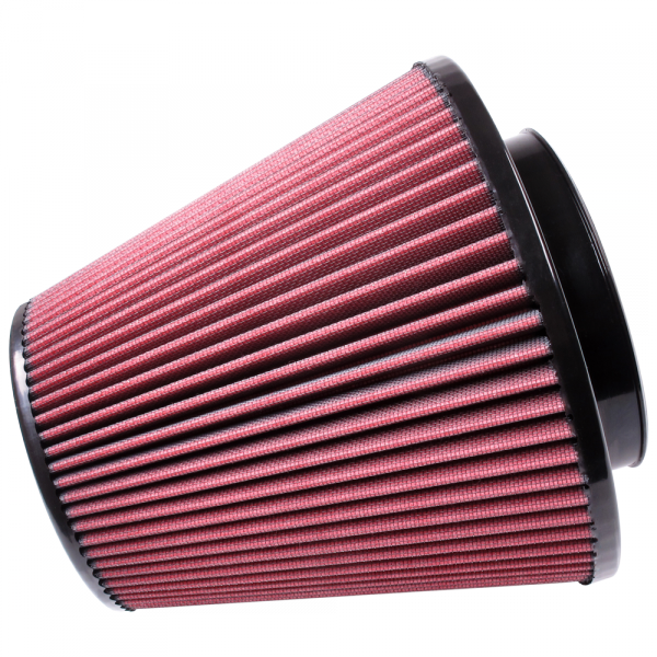 S&B CR-90015-BKJF Air Filter for Competitor Intakes AFE XX-90015 Oiled Cotton Cleanable Red S&B - Truck Part Superstore