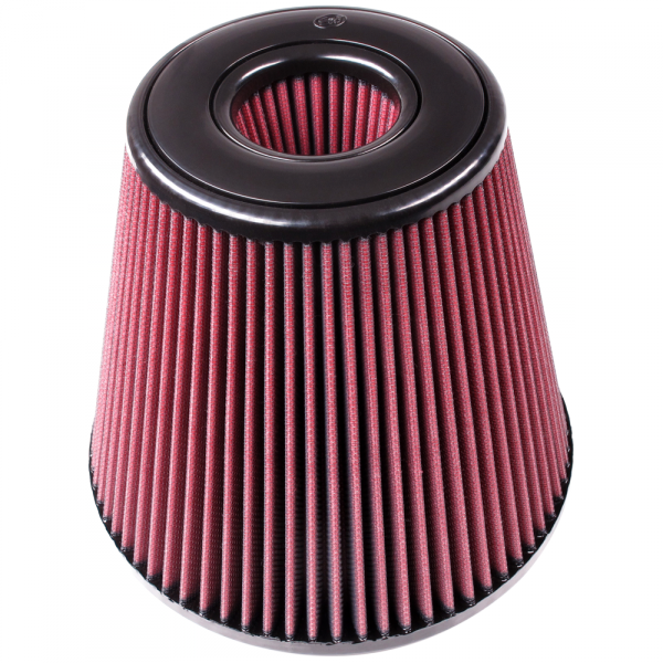 S&B CR-90015-BKJF Air Filter for Competitor Intakes AFE XX-90015 Oiled Cotton Cleanable Red S&B - Truck Part Superstore