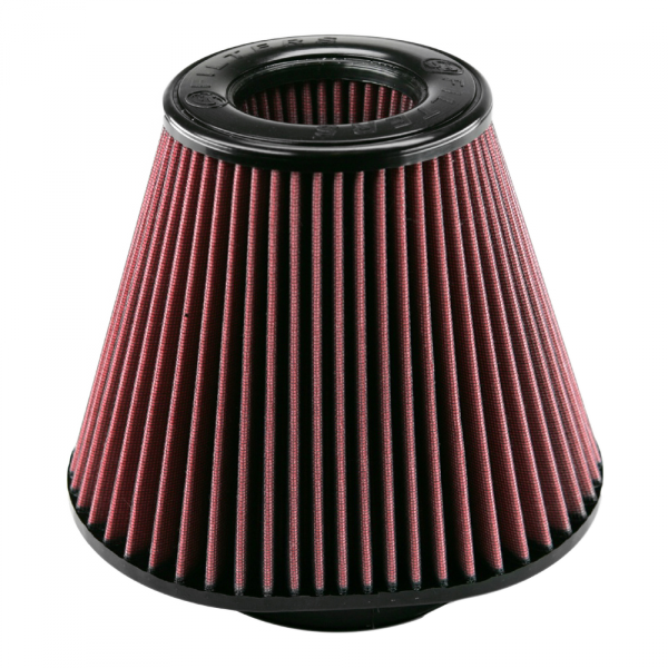 S&B CR-90020-BKJF Air Filter for Competitor Intakes AFE XX-90020 Oiled Cotton Cleanable Red S&B - Truck Part Superstore