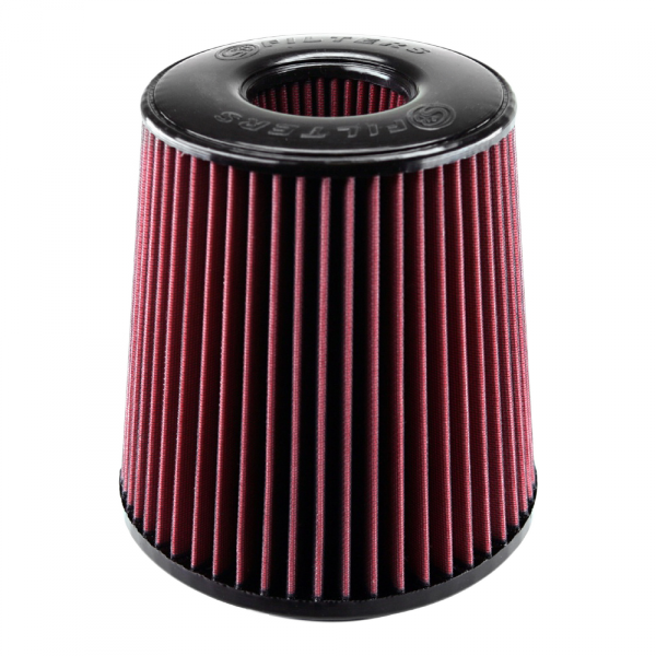 S&B CR-90021-BKJF Air Filter for Competitor Intakes AFE XX-90021 Oiled Cotton Cleanable Red S&B - Truck Part Superstore
