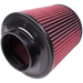 S&B CR-90028-BKJF Air Filter for Competitor Intakes AFE XX-90028 Oiled Cotton Cleanable Red S&B - Truck Part Superstore