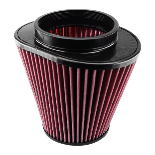S&B CR-90032-BKJF Air Filter for Competitor Intakes AFE XX-90032 Oiled Cotton Cleanable Red S&B - Truck Part Superstore