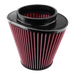 S&B CR-90032-BKJF Air Filter for Competitor Intakes AFE XX-90032 Oiled Cotton Cleanable Red S&B - Truck Part Superstore