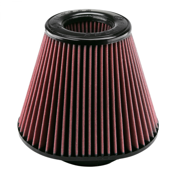 S&B CR-90032-BKJF Air Filter for Competitor Intakes AFE XX-90032 Oiled Cotton Cleanable Red S&B - Truck Part Superstore