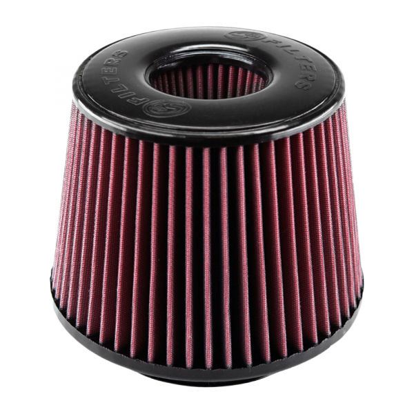 S&B CR-90038-BKJF Air Filter for Competitor Intakes AFE XX-90038 Oiled Cotton Cleanable Red S&B - Truck Part Superstore