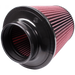 S&B CR-91002-BKJF Air Filter for Competitor Intakes AFE XX-91002 Oiled Cotton Cleanable Red S&B - Truck Part Superstore